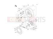 KAWASAKI 2003 Rear Hub