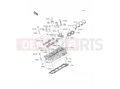 KAWASAKI 1400GTR ABS (ZG1400A8F) Cylinder Head
