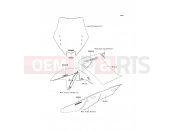 KAWASAKI 1400GTR ABS (ZG1400A8F) Decals(Black)