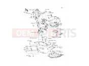 KAWASAKI 2008 Frame Fittings(-JKAEX650ABA022143)