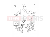 KAWASAKI 2008 Brake Piping