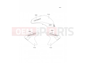 KAWASAKI 2008 Decals(Green)