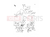 KAWASAKI ER-6n ABS (ER650B8F) Brake Piping