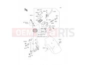 KAWASAKI ER-6n ABS (ER650B8F) Front Master Cylinder