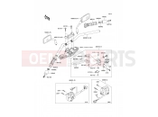 KAWASAKI ER-6n ABS (ER650B8F) Handlebar