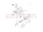 KAWASAKI 2008 Gear Change Drum/Shift Fork(s)