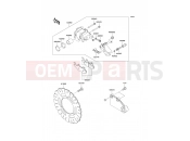 KAWASAKI 2008 Rear Brake