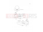 KAWASAKI VERSYS (KLE650A8F) Decals(Silver)