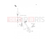 KAWASAKI 2008 Brake Pedal