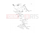 KAWASAKI 2009 Side Covers/Chain Cover