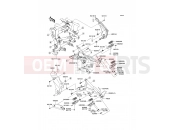 KAWASAKI 2009 Footrests