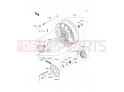 KAWASAKI 2009 Rear Hub