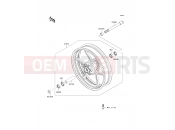 KAWASAKI 2009 Front Hub