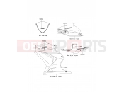 KAWASAKI 2009 Decals(Black)