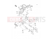 KAWASAKI NINJA 250R (EX250K9FA) Swingarm