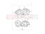 KAWASAKI 2009 Crankcase Bolt Pattern
