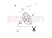 KAWASAKI 2009 Front Hub
