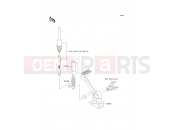 KAWASAKI 2009 Brake Pedal