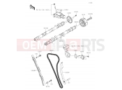 KAWASAKI GTR1400 ABS (ZG1400EHF) Camshaft(s)/Tensioner