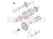 KAWASAKI GTR1400 ABS (ZG1400EHF) Clutch