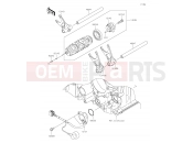KAWASAKI GTR1400 ABS (ZG1400EHF) Gear Change Drum/Shift Fork(s)