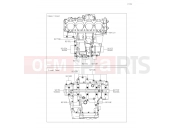 KAWASAKI GTR1400 ABS (ZG1400EHF) Crankcase Bolt Pattern