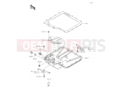 KAWASAKI GTR1400 ABS (ZG1400EHF) Oil Pan