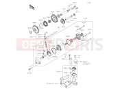 KAWASAKI GTR1400 ABS (ZG1400EHF) Starter Motor