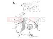 KAWASAKI GTR1400 ABS (ZG1400EHF) Radiator