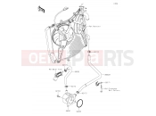 KAWASAKI GTR1400 ABS (ZG1400EHF) Oil Cooler