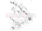 KAWASAKI GTR1400 ABS (ZG1400EHF) Drive Shaft/Final Gear