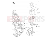 KAWASAKI GTR1400 ABS (ZG1400EHF) Battery Case