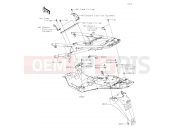 KAWASAKI GTR1400 ABS (ZG1400EHF) Rear Fender(s)