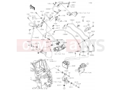 KAWASAKI GTR1400 ABS (ZG1400EHF) Brake Piping