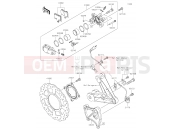 KAWASAKI GTR1400 ABS (ZG1400EHF) Rear Brake