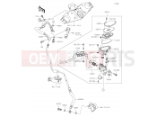 KAWASAKI GTR1400 ABS (ZG1400EHF) Clutch Master Cylinder