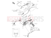 KAWASAKI GTR1400 ABS (ZG1400EHF) Windshield