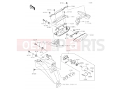 KAWASAKI GTR1400 ABS (ZG1400EHF) Taillight(s)