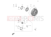 KAWASAKI 2017 Rear Hub