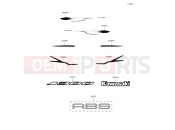 KAWASAKI 2017 Decals(Black/Gray)