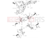 KAWASAKI 2017 Footrests