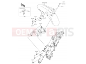 KAWASAKI 2017 Front Fender(s)