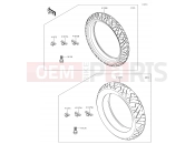 KAWASAKI 2017 Tires