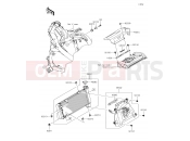 KAWASAKI VERSYS 650 (KLE650FHFA) Radiator