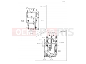 KAWASAKI 2017 Crankcase Bolt Pattern