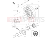 KAWASAKI 2017 Rear Hub