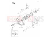 KAWASAKI 2017 Gear Change Drum/Shift Fork(s)