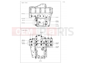KAWASAKI 2017 Crankcase Bolt Pattern