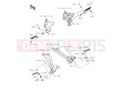 KAWASAKI 2017 Footrests