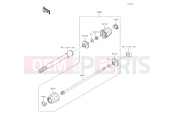 KAWASAKI 2017 Accessory(Axle Slider)